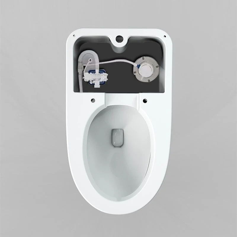 Weerbestendige Household Concealed Tank Toilet Siphon Jet Type Toilet without Water Pressure Limit