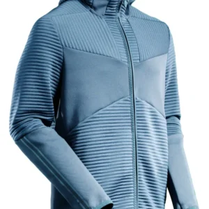 MASCOT Customized Fleece capuchontrui rits - 22603-681 - ijsblauw - maat 3XL
