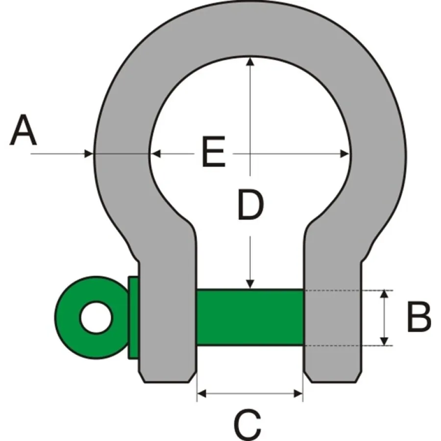 REMA harpsluiting - 11mm - g4161 - 1000kg - Vochtbestendige Uitvoering