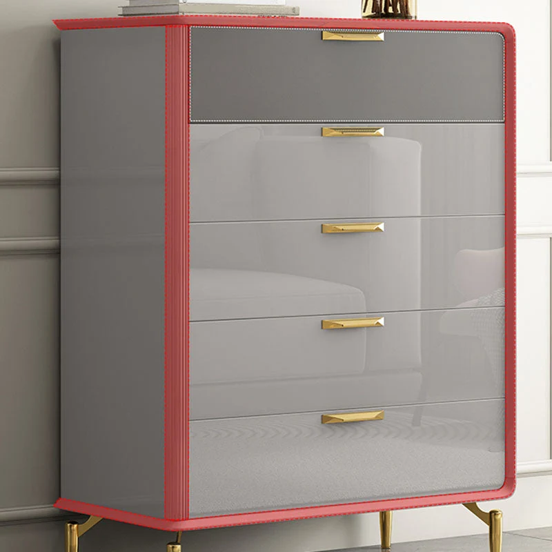 Klassiek Glam Storage Chest Manufactured Wood 15.75-inch W Dresser voor Kunststof Kozijnen
