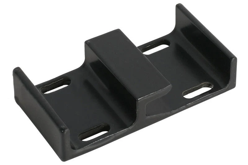Black 2-15/16" Lichtmetaal Patio Door Keeper