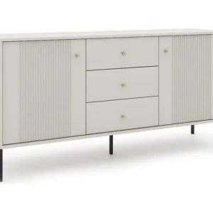Dressoir ISEO SB154 2D3D 154x39x79 Lichtbruin