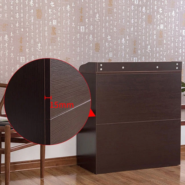 Glam Style Side Board Engineered Wood Sideboard Door and Drawer Home Use 24l