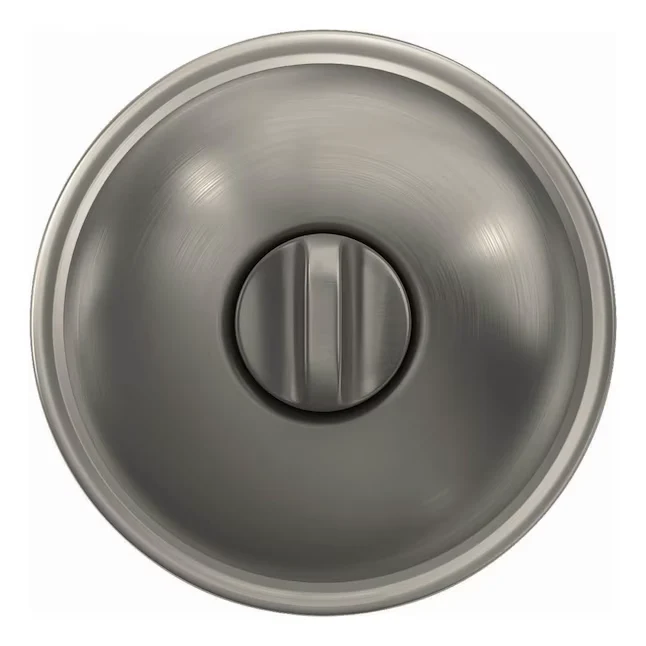 Home Front Schlage Marwood Satin Nickel Interior Bed/Bath Privacy Door Knob Multi-pack set van 4