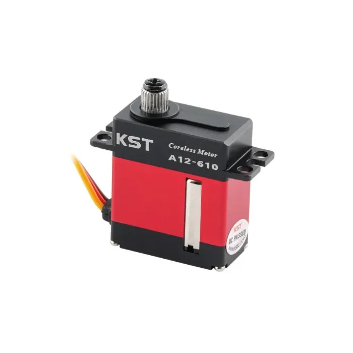 KST A12-610 V8.0 HV Mini Servo 9kg 0.10sec/60degree Aaibaar Start