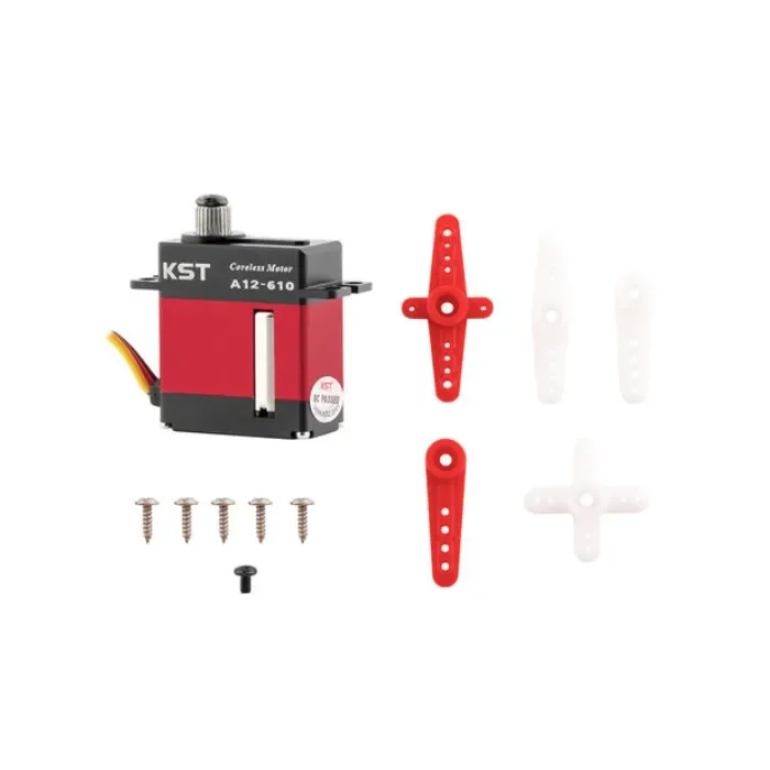 KST A12-610 V8.0 HV Mini Servo 9kg 0.10sec/60degree Aaibaar Start