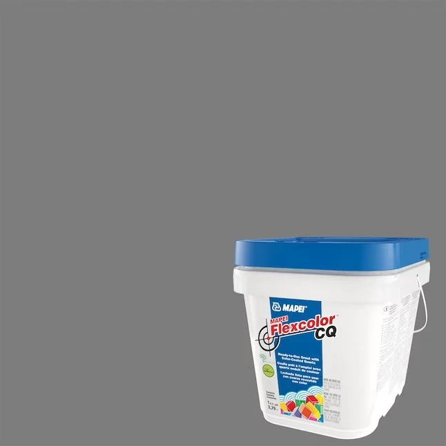 MAPEI Flexcolor CQ Pearl Gray #5019 Kunststof glas Premix Sanded Grout (1-Gallon)
