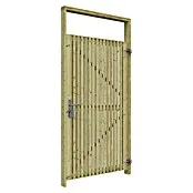Outdoor Life Products Tuinpoort Grenen - 109 x 214,5 cm, Groen, Hout