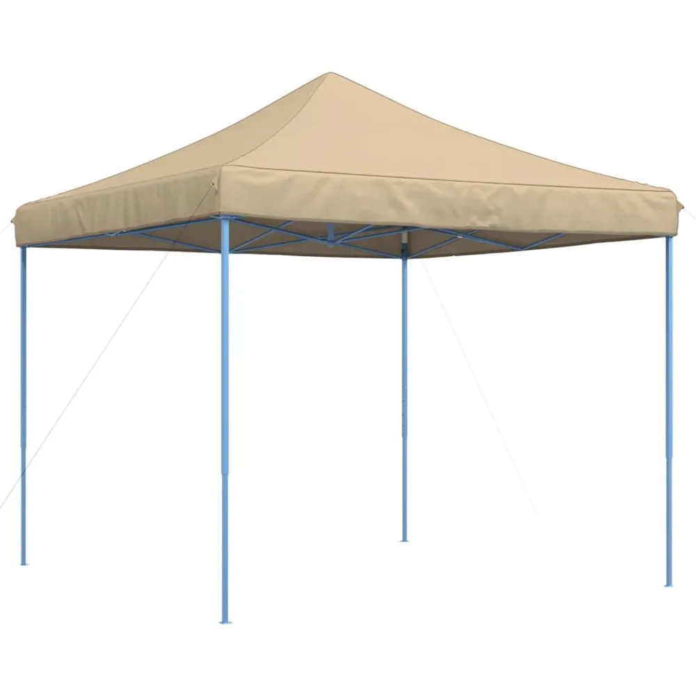 Partytent inklapbaar pop-up 292x292x315 cm ecru