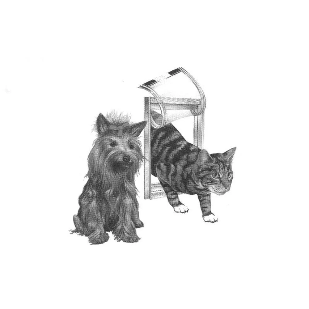 Replacement Flaps Weelderig Series Pet Door Dogs Up To 40 lbs.