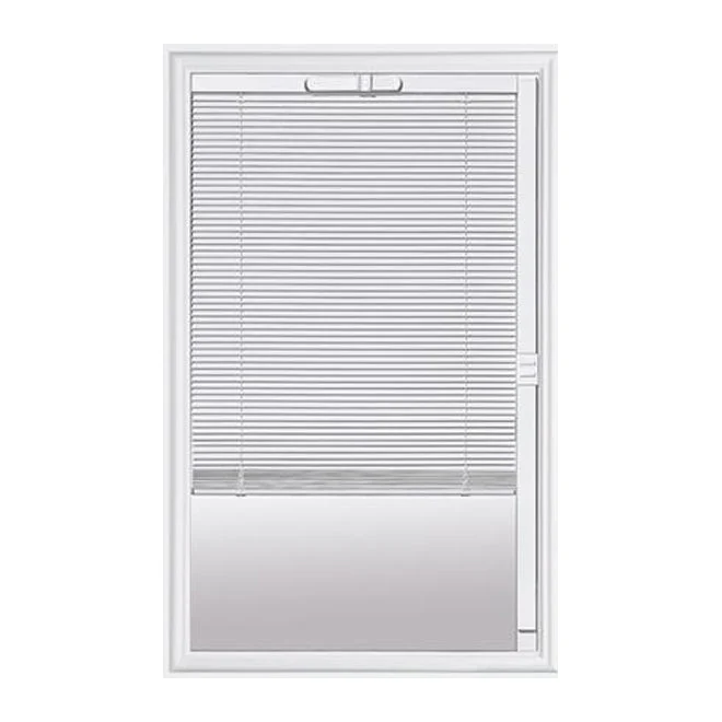 Residential Door Insert Blinds Between Glass - VINYL - Low-E Argon - 22 x 64