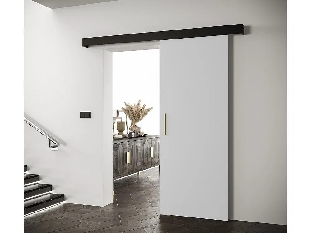 Schuifdeuren Salwador I 70x204 cm (Wit / Zwart / Gouden)