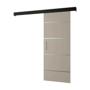 Schuifdeuren Salwador IV 80x204 cm (Casjmier / Zwart / Zilver)