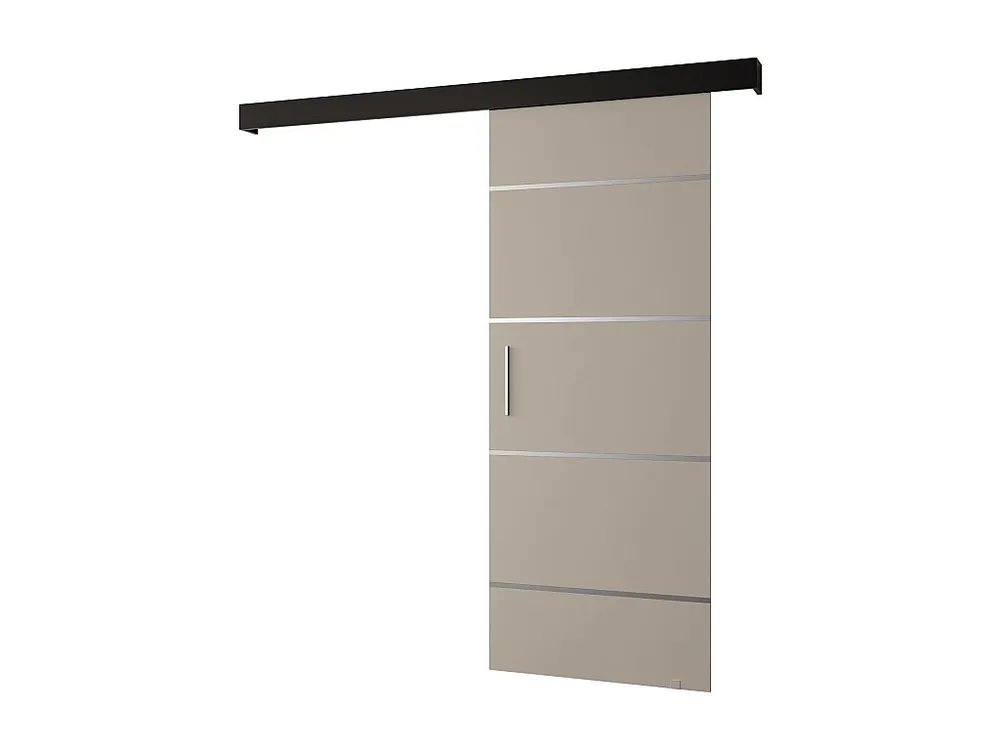 Schuifdeuren Salwador IV 80x204 cm (Casjmier / Zwart / Zilver)