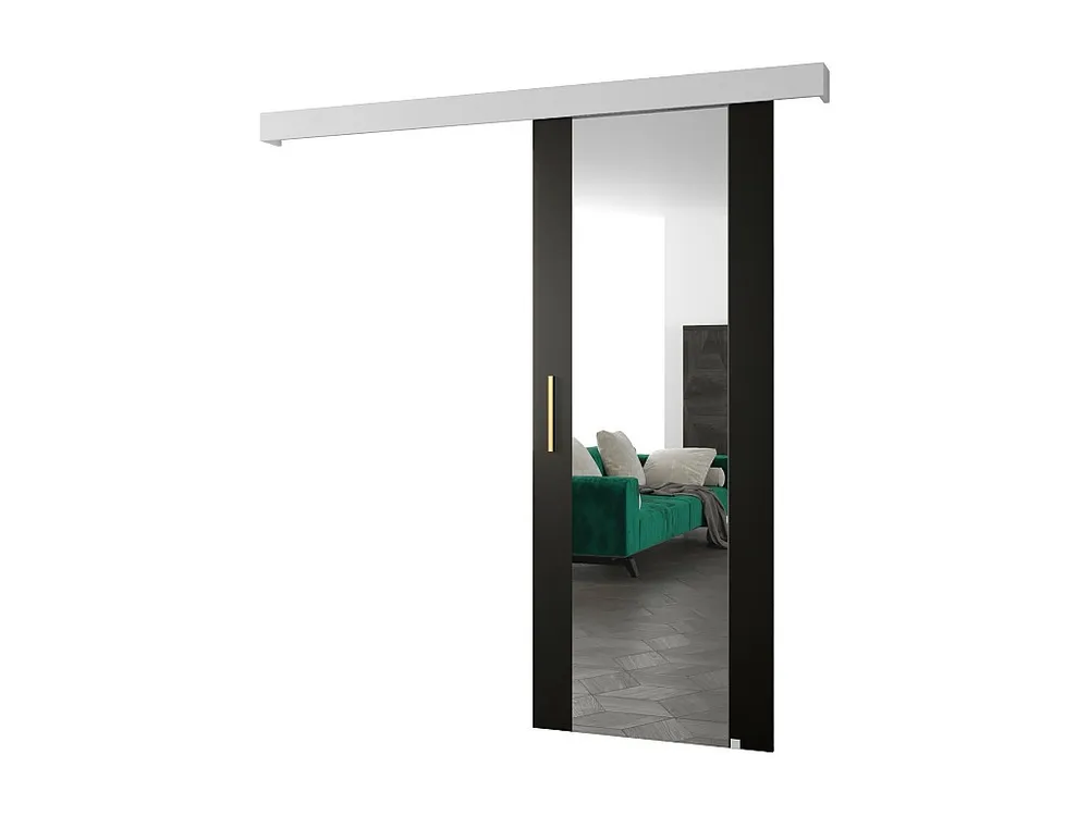 Schuifdeuren Salwador II 80x204 cm (Zwart / Wit / Gouden)