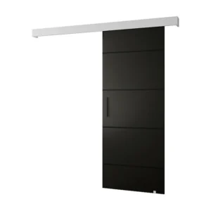 Schuifdeuren Salwador IV 80x204 cm (Zwart / Wit / Zwart)