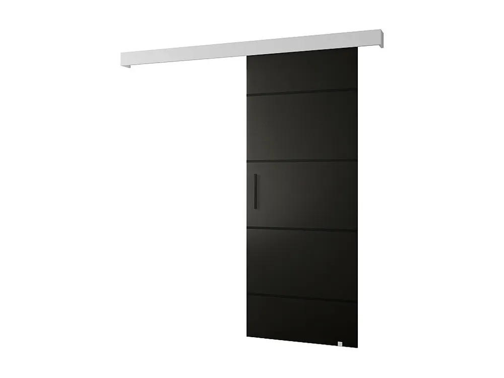 Schuifdeuren Salwador IV 80x204 cm (Zwart / Wit / Zwart)
