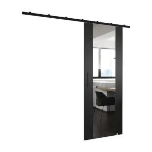 Schuifdeuren Zonda II 70x204 cm (Zwart)