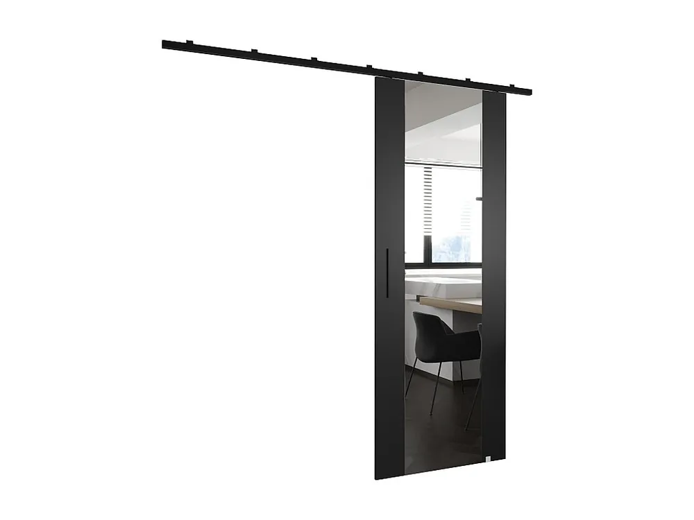 Schuifdeuren Zonda II 70x204 cm (Zwart)