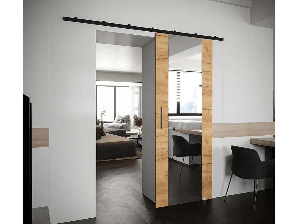 Schuifdeuren Zonda II 80x204 cm (Eiken Kraft)