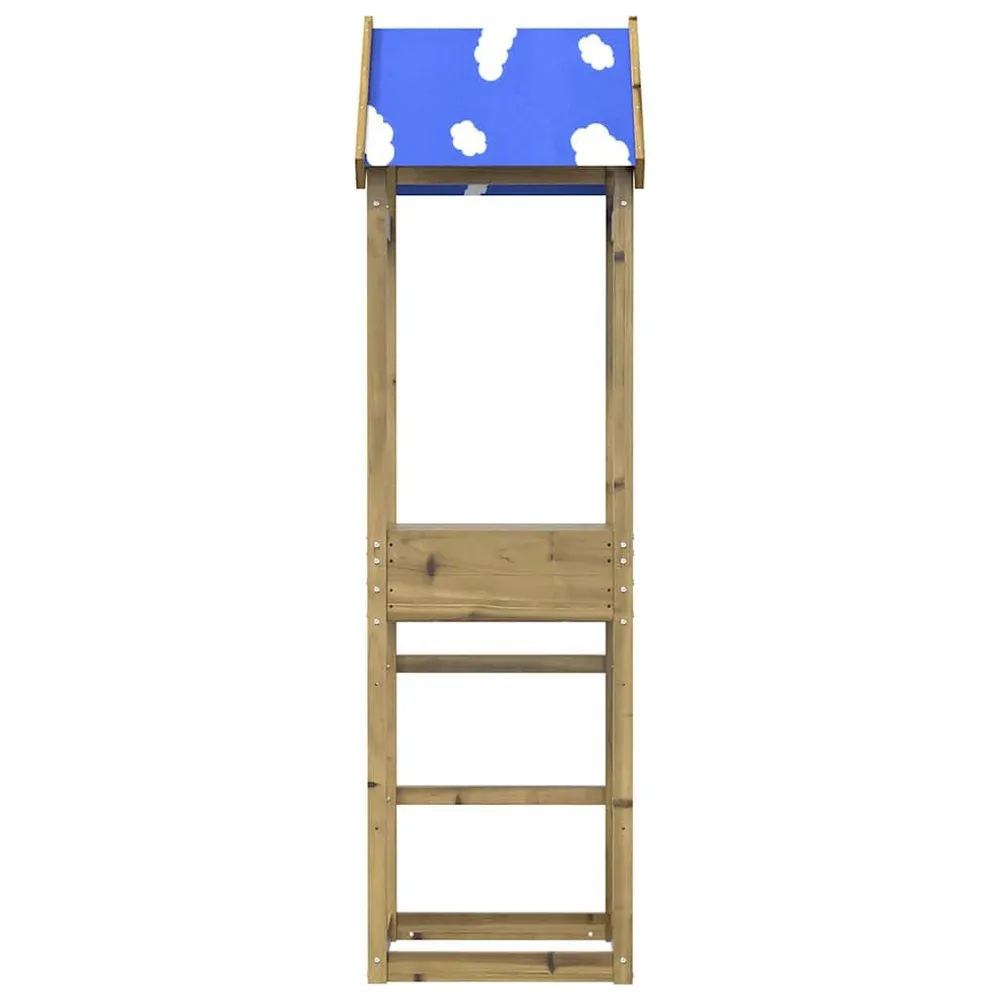 Speeltoren 52,5x46,5x195 cm geïmpregneerd grenenhout