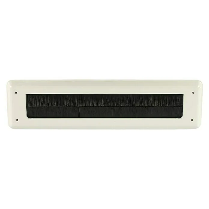 Briefplaat binnen zonder klep Deco - Wit RAL 9016, Aluminium