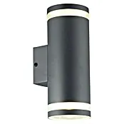 llitt Led-wandlamp Nils II - l x b x h: 120 x 89 x 230 mm, Antraciet