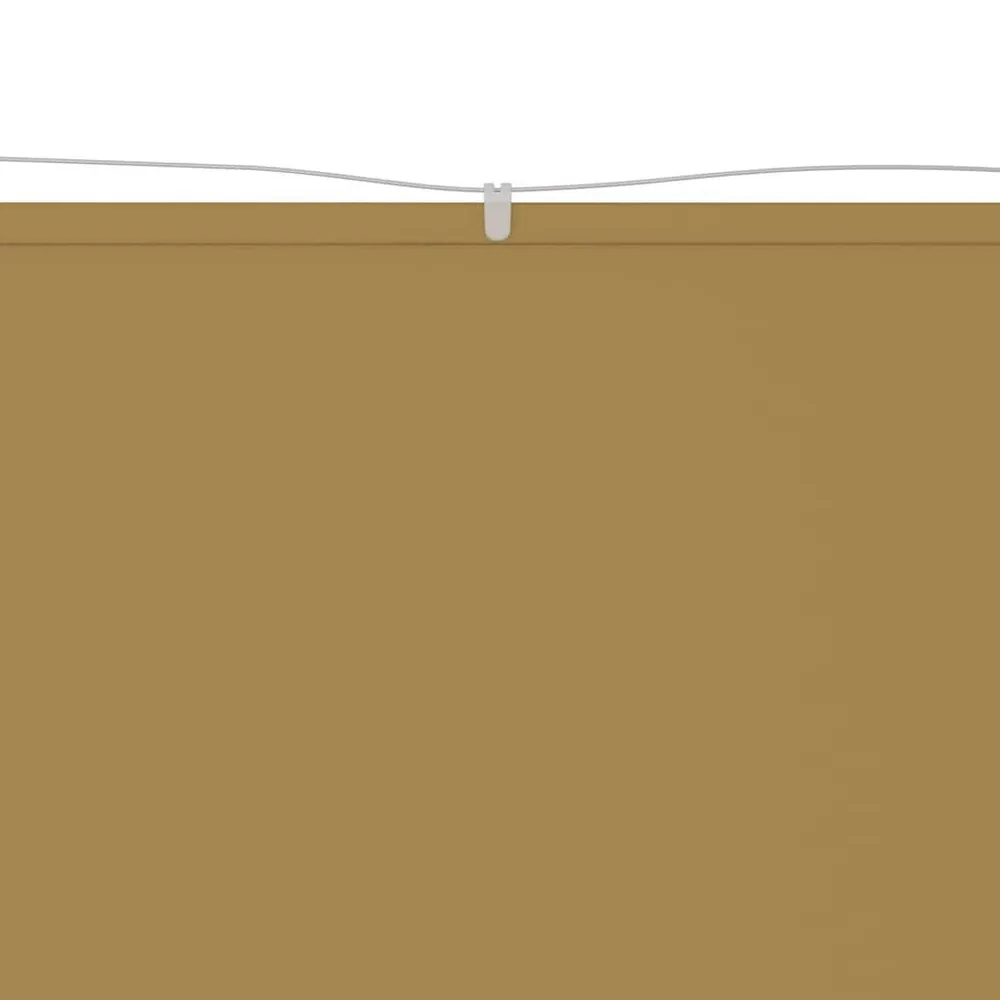 Luifel verticaal 60x600 cm oxford stof natuurtint