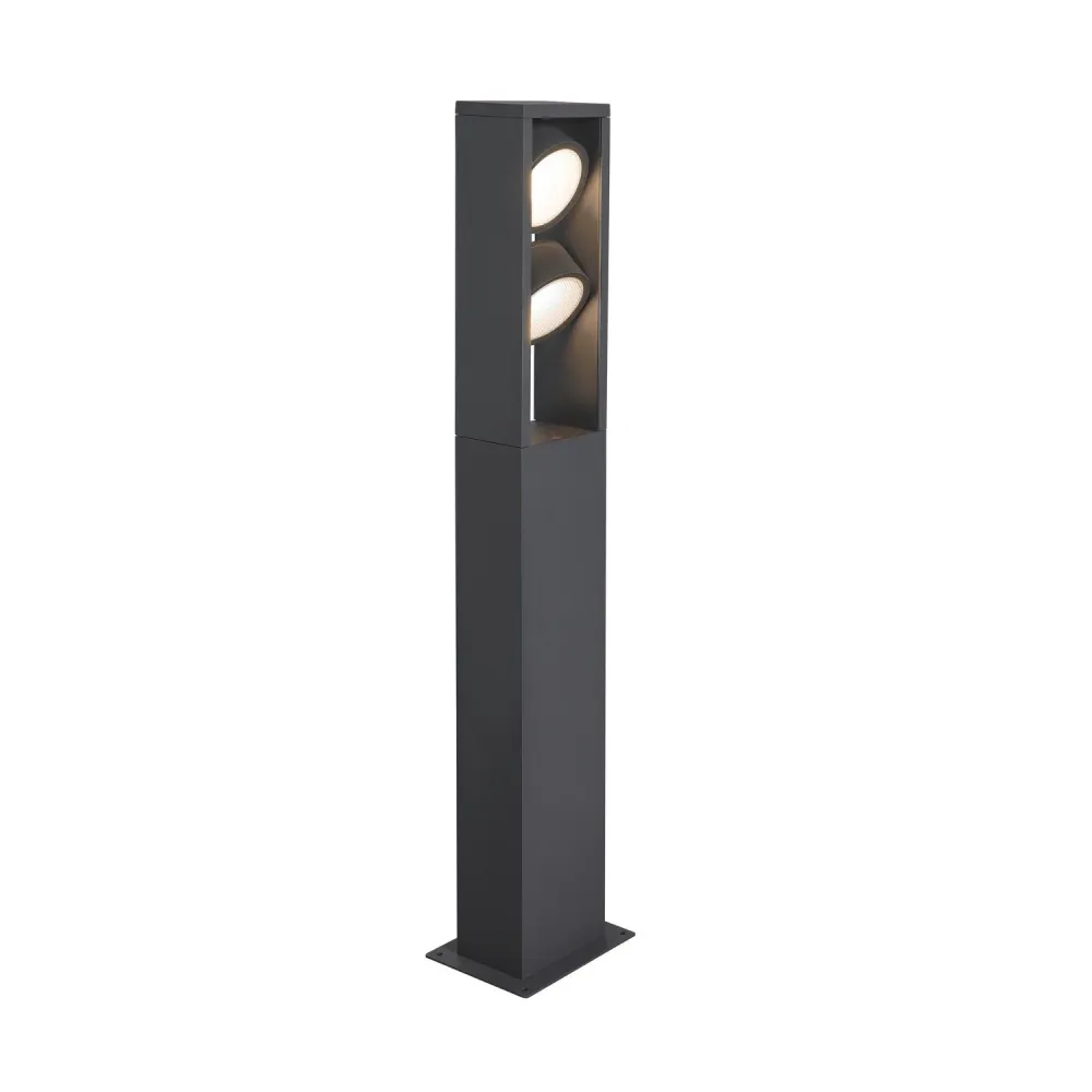 SLV Buitenlamp ESKINA FRAME 75 IP65 Antraciet - Dubbel