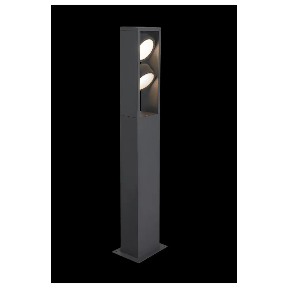 SLV Buitenlamp ESKINA FRAME 75 IP65 Antraciet - Dubbel