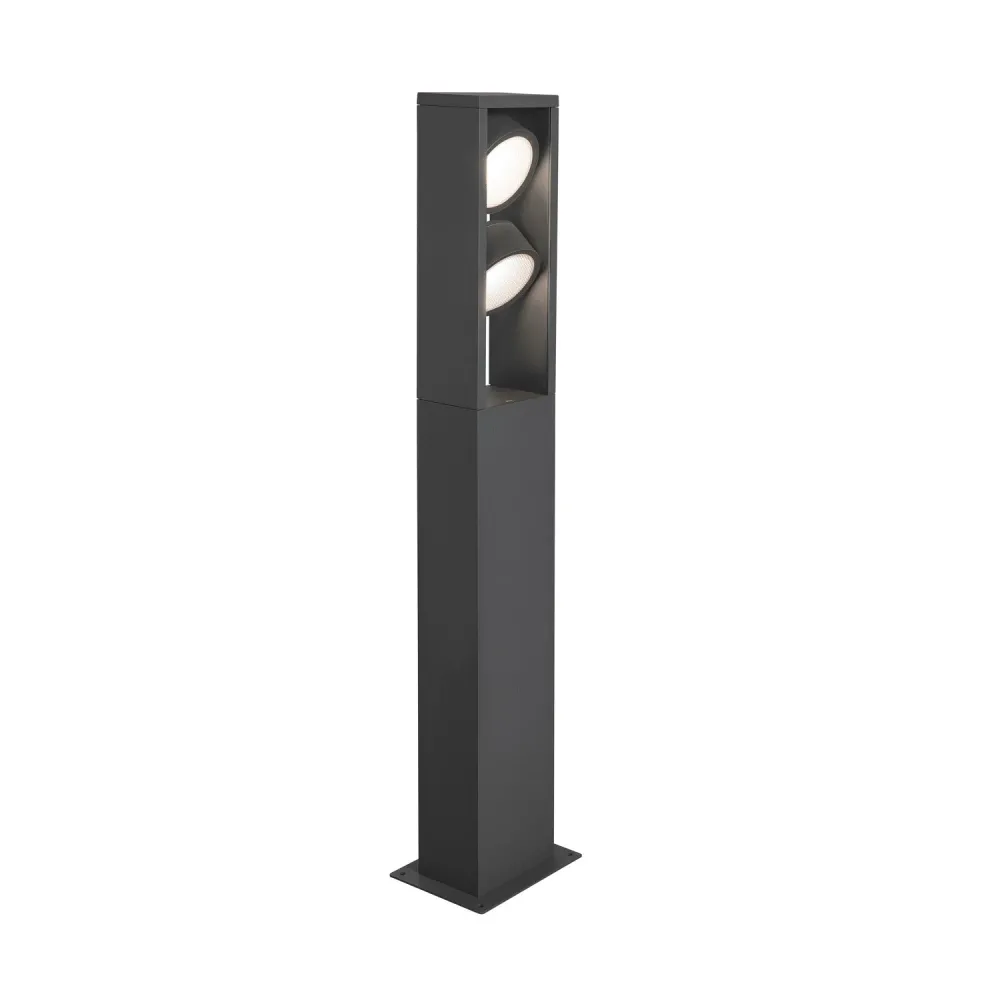 SLV Buitenlamp ESKINA FRAME 75 IP65 Antraciet - Dubbel