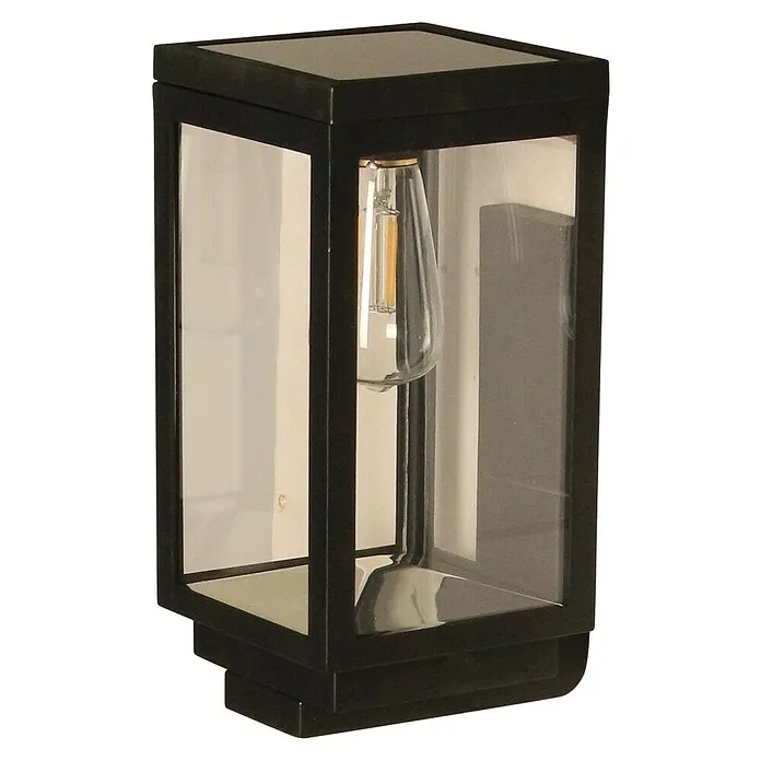 Solar-wandledlamp voor buiten Amsterdam Wall - l x b x h: 120 x 120 x 243 mm, Accuduur: 6 u