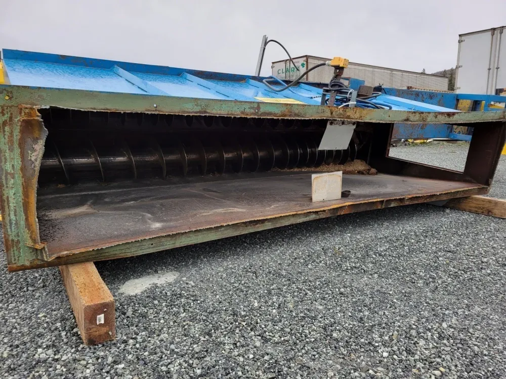 Tweevoudig 12" U-Trough Auger Hopper System