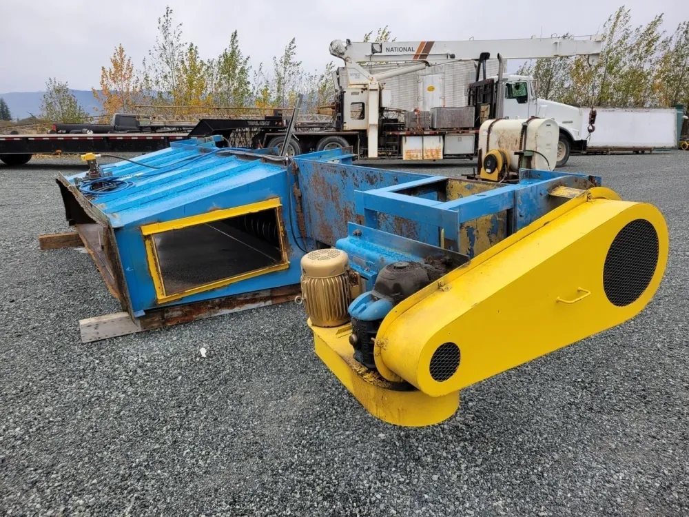 Tweevoudig 12" U-Trough Auger Hopper System