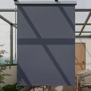 Verduisterend rolgordijn met bak van aluminium en textiel L1,6 x H2,5 m PASSOE