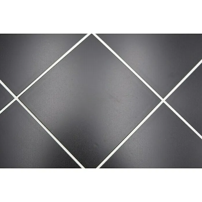 Zelfklevend mozaïek Vierkant SAM 4XFS B03 - 30,6 x 30,6 cm, Aluminium, Zwart