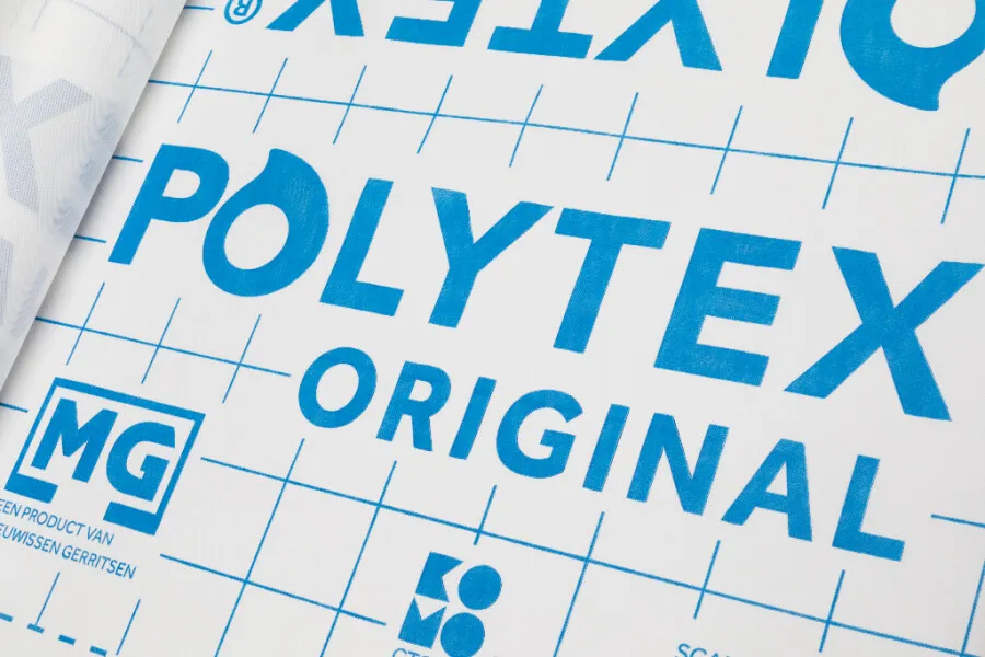 Polytex Origineel - waterkerend damp-open membraan - 1,5 x 25 m