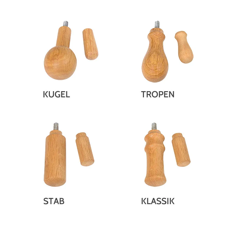 Houten handvat met 5 Jaar Fabrieksgarantie