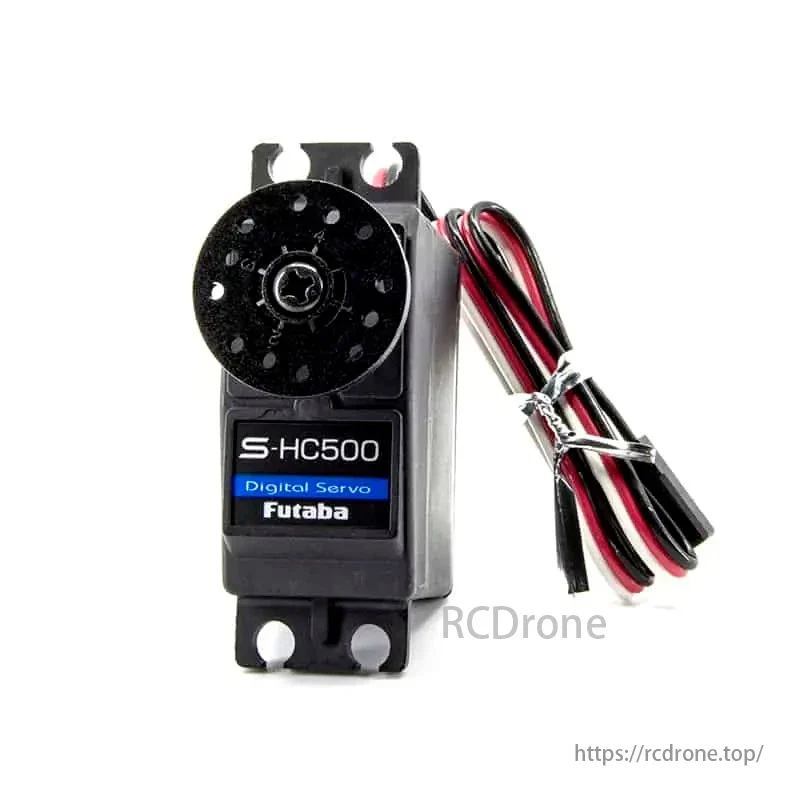 Futaba S-HC500 S.Bus2 Hoogspanningsstandaard Swash-helikopterservo 12,5 kgf/cm 13,8 kgf/cm voor Appartementencomplexen