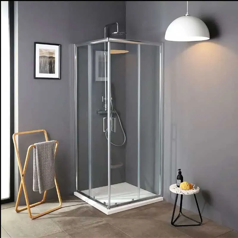 Shower Enclosure Lunar 70x70 Cm 6mm Zichtbaar Crystal Magnetic Closure
