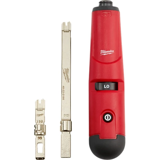 MILWAUKEE Punchdown Tool w/ Verhoogd Blade