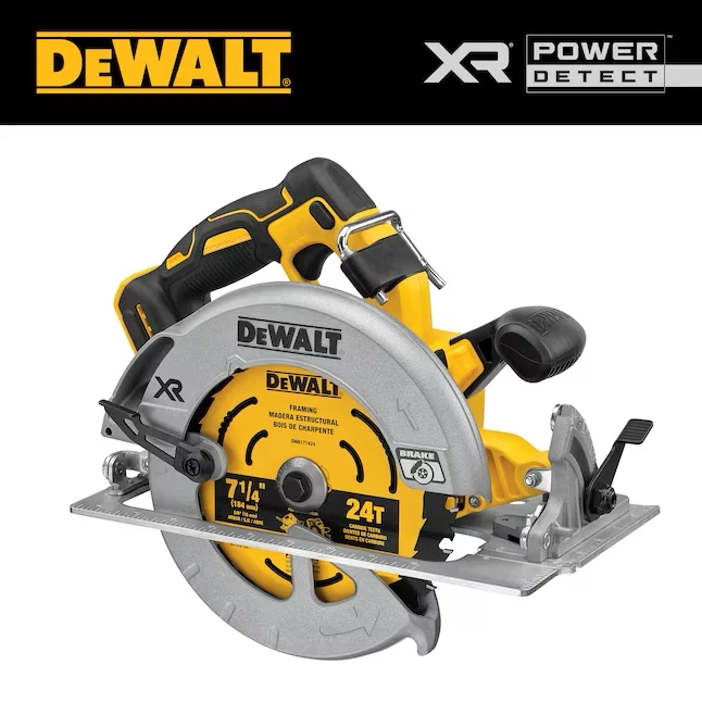 DEWALT XR Power Detect 20-volt Max 7-1/4- Accu Circular Saw (Bare Tool)