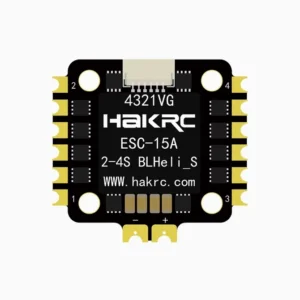 HAKRC BLS 15A 4--1 ESC FPV Drone – 2–4S LiPo, 20x20mm, DShot600, BLHeli_S Firmware