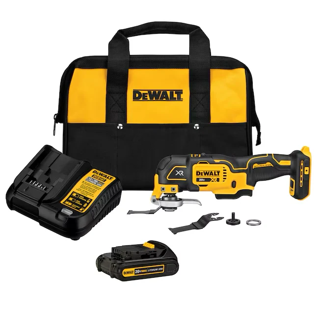 Slagschroevendraaier Set DEWALT XR Cordless Brushless 20-volt Max 3-speed 6-Piece Oscillating Multi-Tool Kit Donzig Case (...