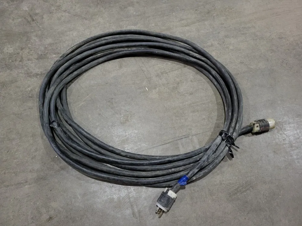 42 ft SOOW Power Extension Cord 12/3 AWG 15A 125V