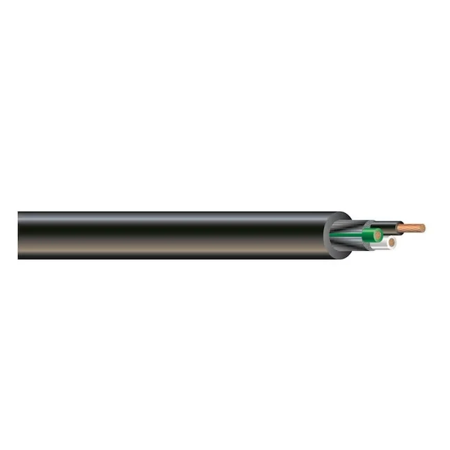 Southwire 25-ft 14-awg- 3 Zwart Sjeoow Power Cord --roll