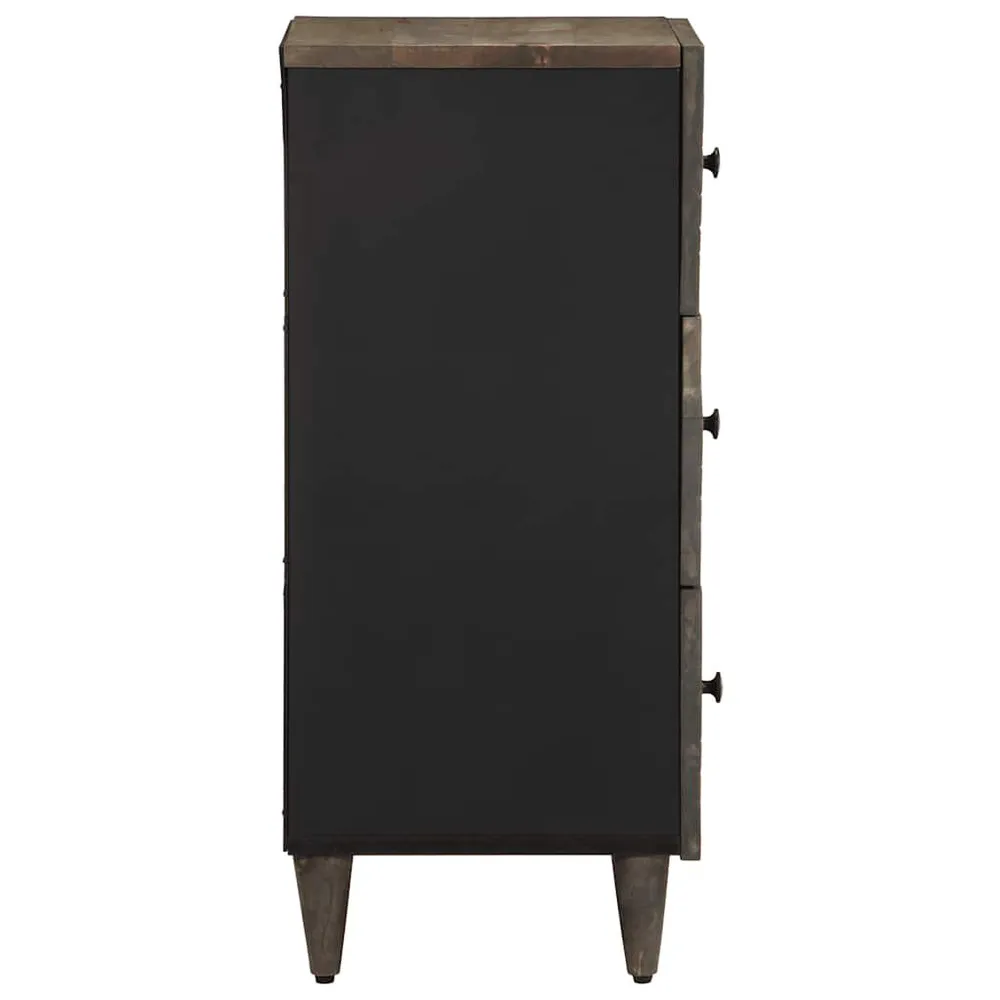 Dressoir 40x33x75 cm massief mangohout met Brandwerende Bescherming