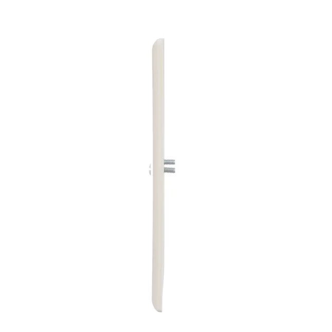 Eaton 2-Gang Jumbo Size Light Almond Poly Indoor Duplex Wall Plate