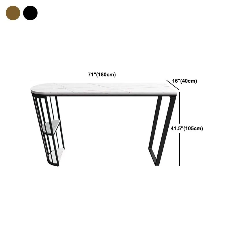 Glam Pub Table Specialty Tweevoudig Pedestal Bar Table Indoor and Breakroom 39