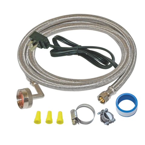 Eastman 6 ft. Dishwasher Installation Kit Elbow and Cord